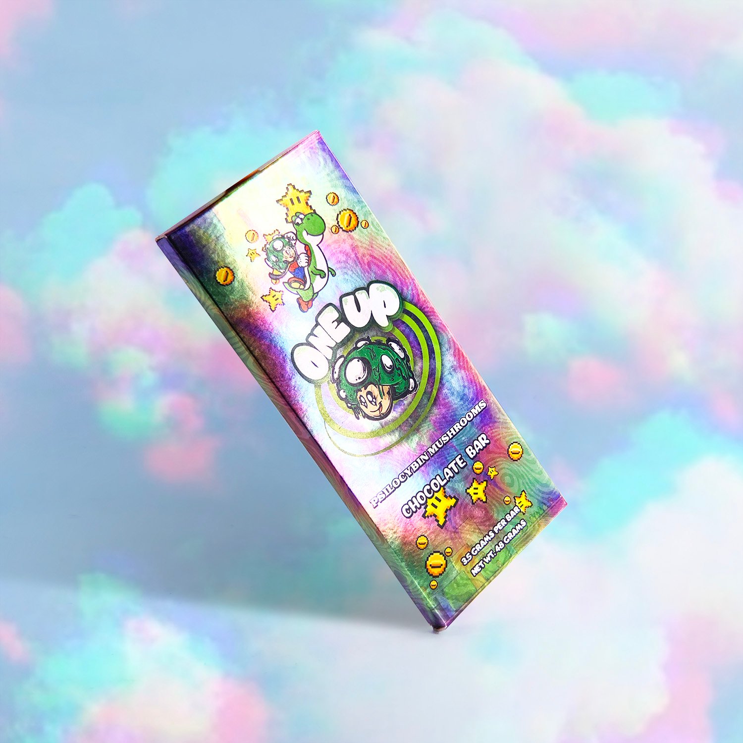 One Up Psilocybin Mushroom Chocolate Bar - Image 3